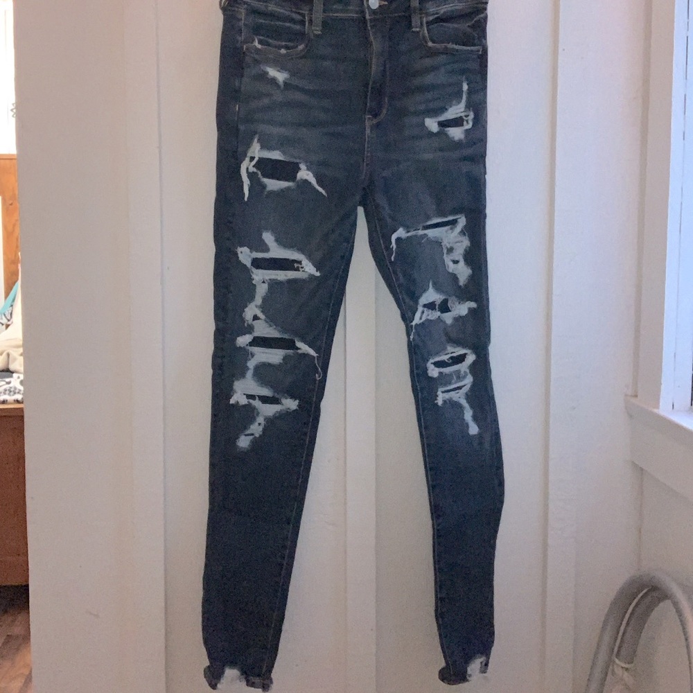 American Eagle High Rise Jeggings, Barely worn